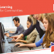 learning for communities poster showing people at a computer